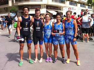 TRIATLÓN POR RELEVOS PINEDA DE MAR