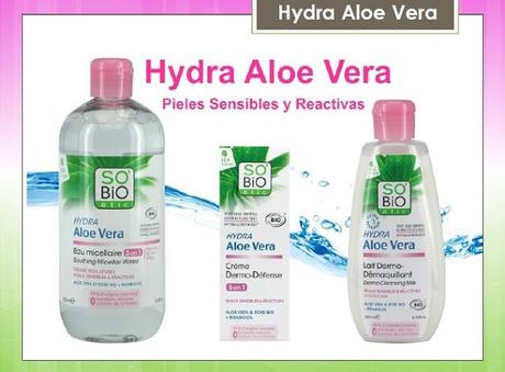 Las Aguas Micelares de SO’BIO ÉTIC: Hydra Aloe Vera y Précieux Argan