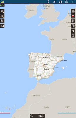 Apps Mapas de España del Centro Nacional de Información Geográfica