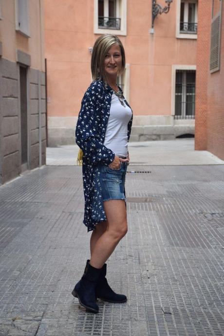 Oversized shirt dress autumn outfits