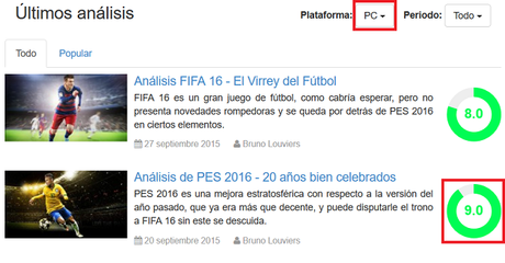 Los análisis multiplataforma y el PC