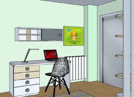 LA HABITACIÓN DE ÁLEX - PARTE 2: MOBILIARIO