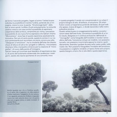 Imagen: Giuseppe Satriani    -    Texto: Anna R.G. Rivelli