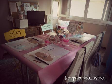 TALLER DECOUPAGE EN LA TIRITA