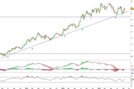 Análisis gráfico del valor analizado