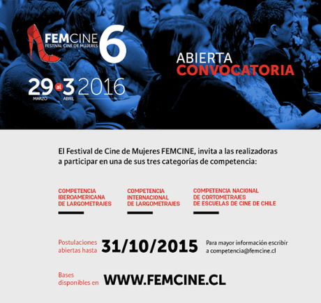 Abierta convocatoria para FEMCINE 6