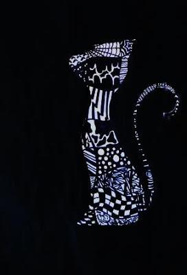 Texturas visuales en blanco y negro