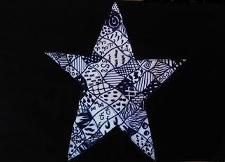 Texturas visuales en blanco y negro