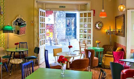 Cafeterias muy vintage en Madrid