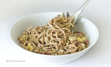 Espaguetis carbonara