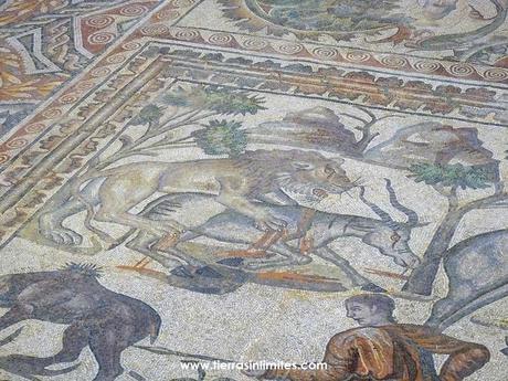 Los mosaicos tenían una clara influencia tunecina.