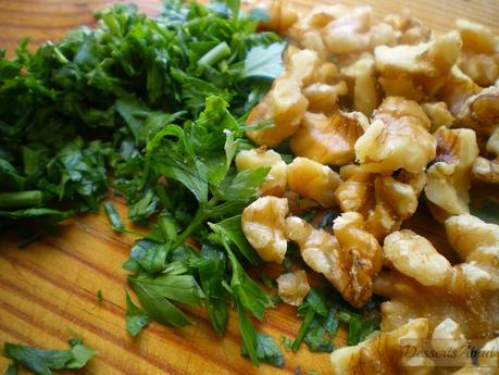 Perejil y nueces
