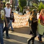 Protestan en San Luis Potosí a un año de la tragedia nacional de Ayotzinapa