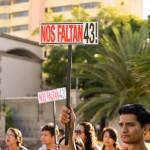 Protestan en San Luis Potosí a un año de la tragedia nacional de Ayotzinapa