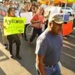 Protestan en San Luis Potosí a un año de la tragedia nacional de Ayotzinapa