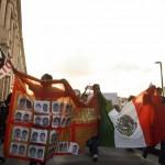Protestan en San Luis Potosí a un año de la tragedia nacional de Ayotzinapa
