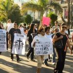 Protestan en San Luis Potosí a un año de la tragedia nacional de Ayotzinapa