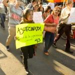 Protestan en San Luis Potosí a un año de la tragedia nacional de Ayotzinapa