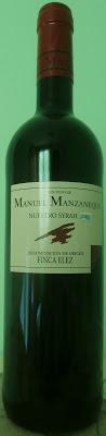 Tinto Syrah Crianza 2007, de Bodegas Manuel Manzaneque