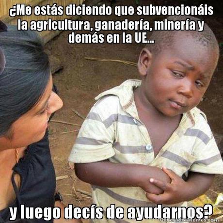 No es la solidaridad, es la mezquindad.