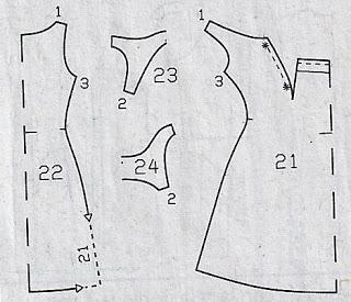 Tutorial para hacer un escote con pliegue central