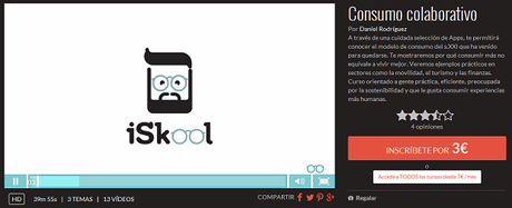 curso iskool Video curso de Consumo Colaborativo en iSkool