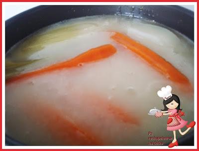 * Caldo de puchero malagueño (Olla GM-E)