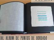 Tutorial: álbum puntos bordado embroidery stitches album