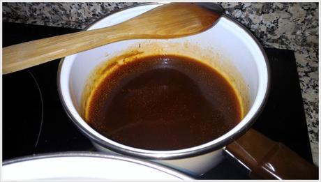 preparar la salsa para las costillas