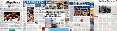 La prensa extranjera mira, expectante, a Cataluña.