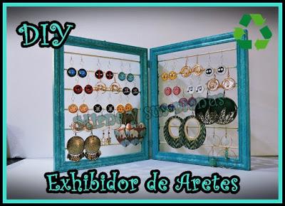 Diy. Exhibidor de Aretes