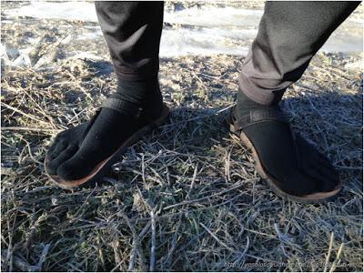 mejor así, con calcetines de dedos mejor así, con calcetines de dedos