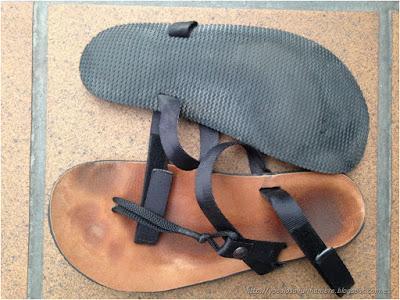 Sandalias de asfalto - 5 mm de suela Sandalias de asfalto - 5 mm de suela