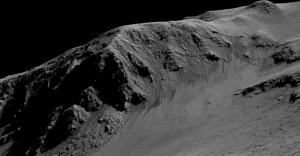 RSL en cráter Horowitz