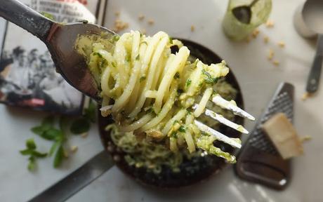 Pesto genovés. Un señor pesto. Otra receta para dummies.