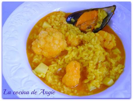 ARROZ CON COLIFLOR Y SEPIA