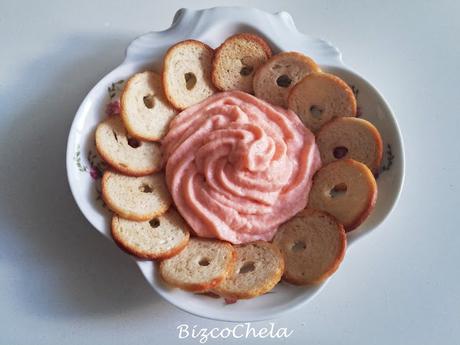 FALSA MOUSSE DE SALMÓN: MOUSSE DE PALOMETA AHUMADA