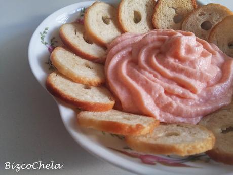 FALSA MOUSSE DE SALMÓN: MOUSSE DE PALOMETA AHUMADA