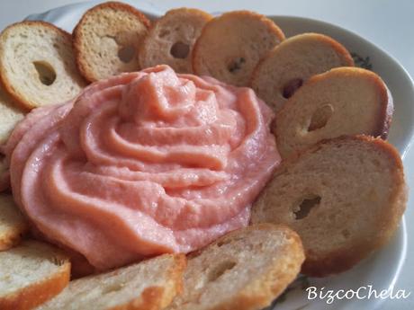 FALSA MOUSSE DE SALMÓN: MOUSSE DE PALOMETA AHUMADA