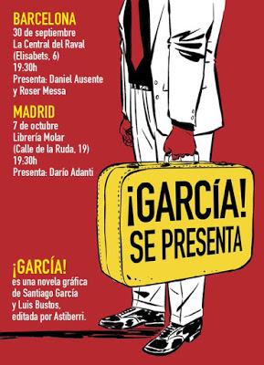 Que llega ¡García! A La Central del Raval