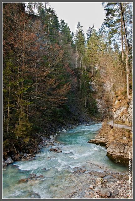 Camino Partnachklamm Baviera (Alemania)