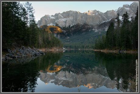 Lago Eibsee Baviera (Alemania)