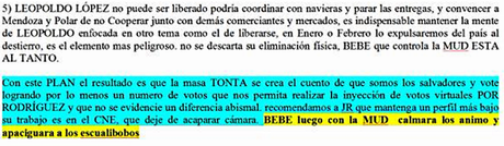 El plan electoral del PSUV para el #6D