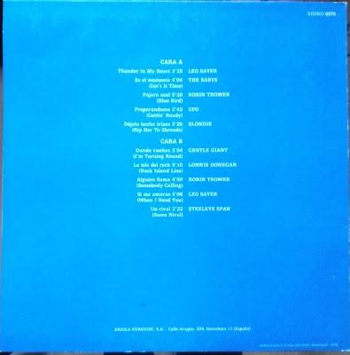 VA (Blondie) -Chrysalis Lp 1978