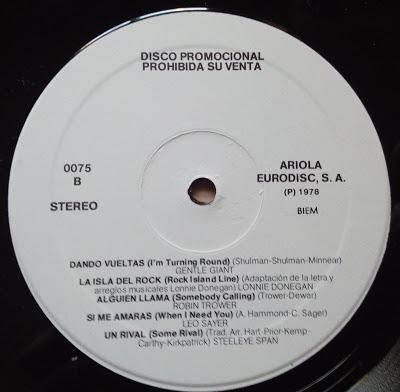 VA (Blondie) -Chrysalis Lp 1978