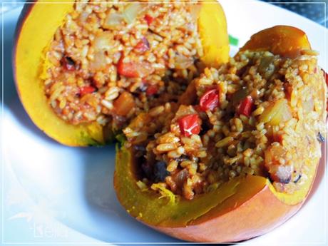 Juego de blogueros 2.0: Calabaza rellena