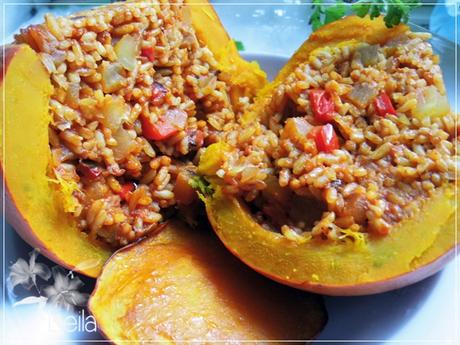 Juego de blogueros 2.0: Calabaza rellena