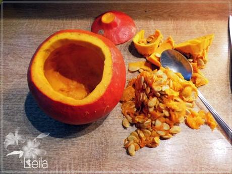 Juego de blogueros 2.0: Calabaza rellena