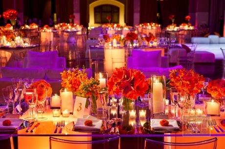 Centros florales perfectos para bodas de otoño - Foto: www.societybride.com