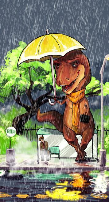 La dura vida laboral de los tiranosaurios